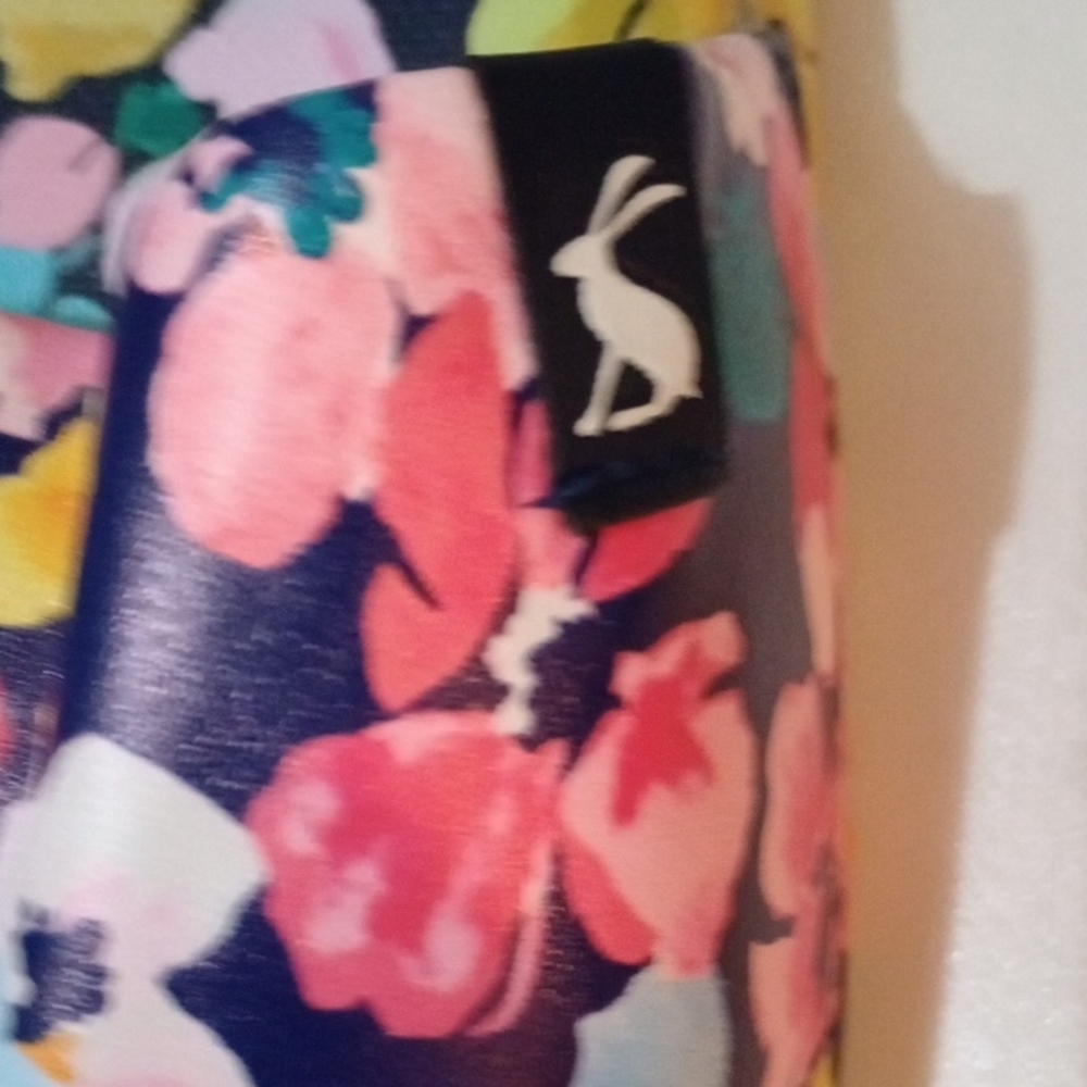 Joules Pink and Yellow Floral Sandals - Picture 4 of 6